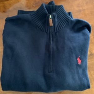 Men’s Polo Quarter Zip Sweaters—NWOT.  XL.